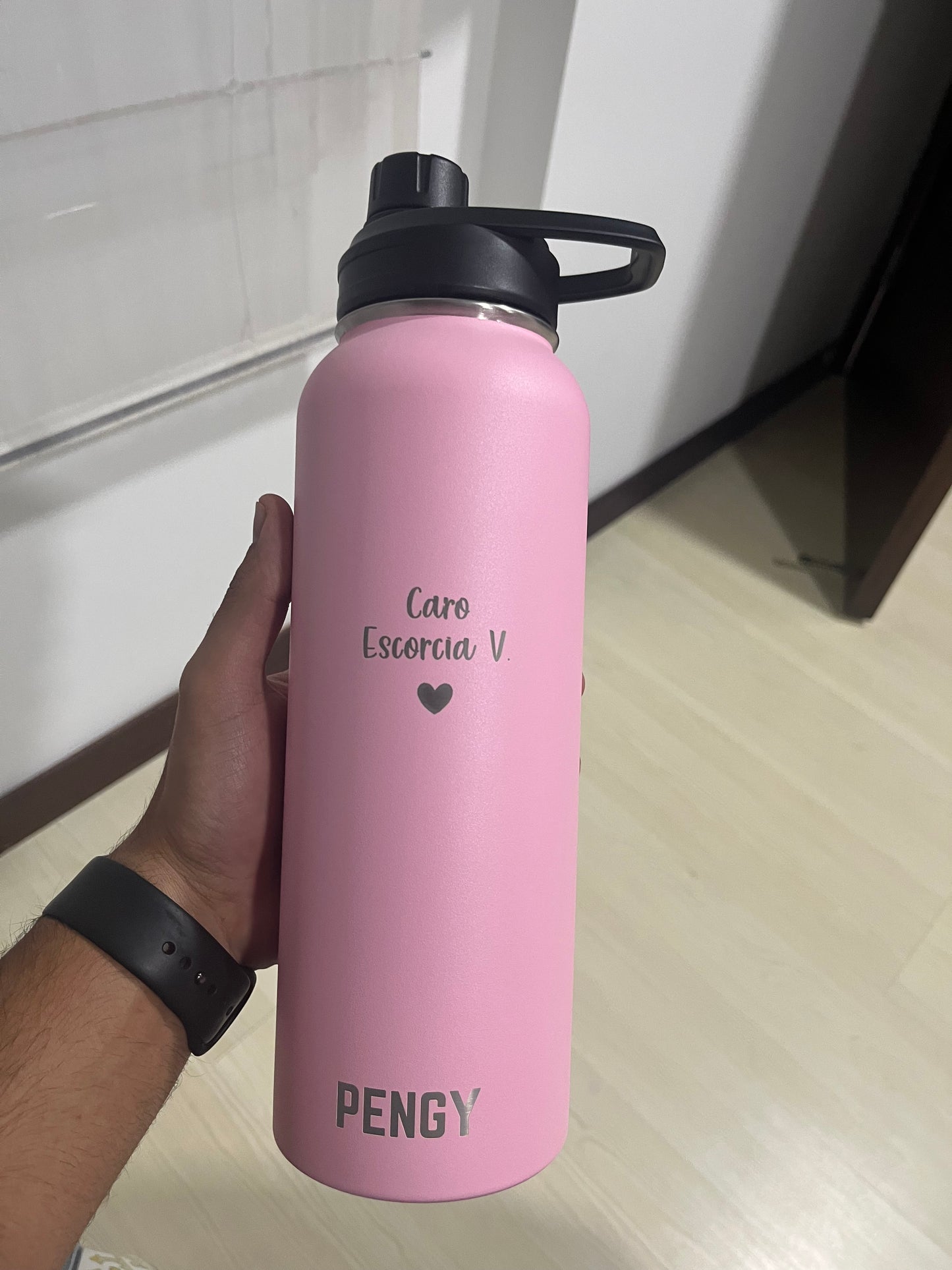 Termo Pengy PRO en Acero Inoxidable PERSONALIZADO  - Frío 24hs / Calor 12hs