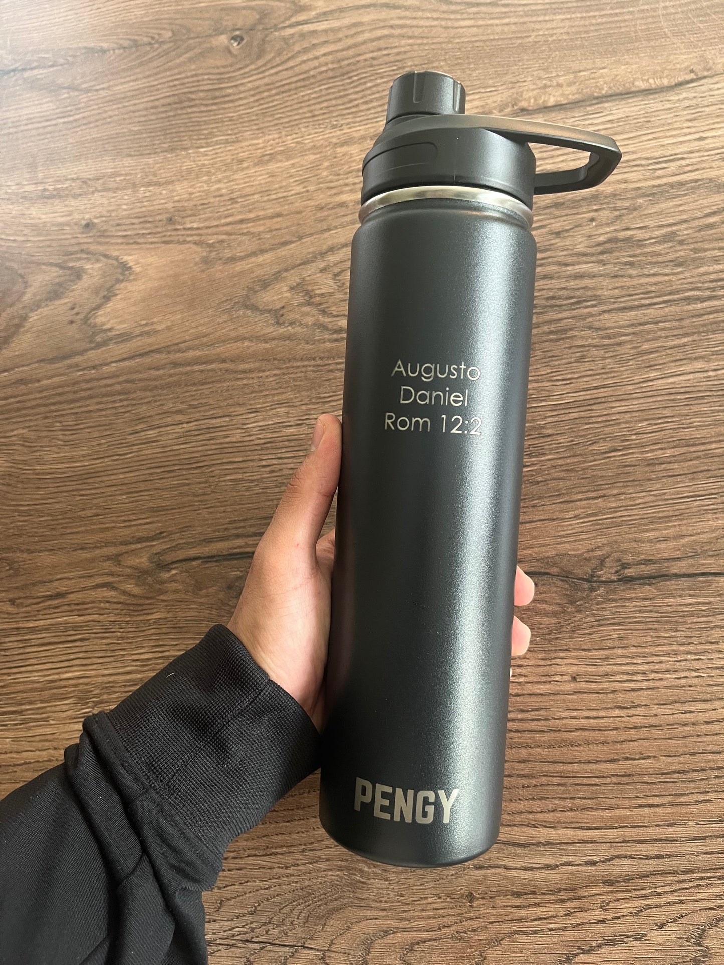 Termo Pengy PRO en Acero Inoxidable PERSONALIZADO  - Frío 24hs / Calor 12hs