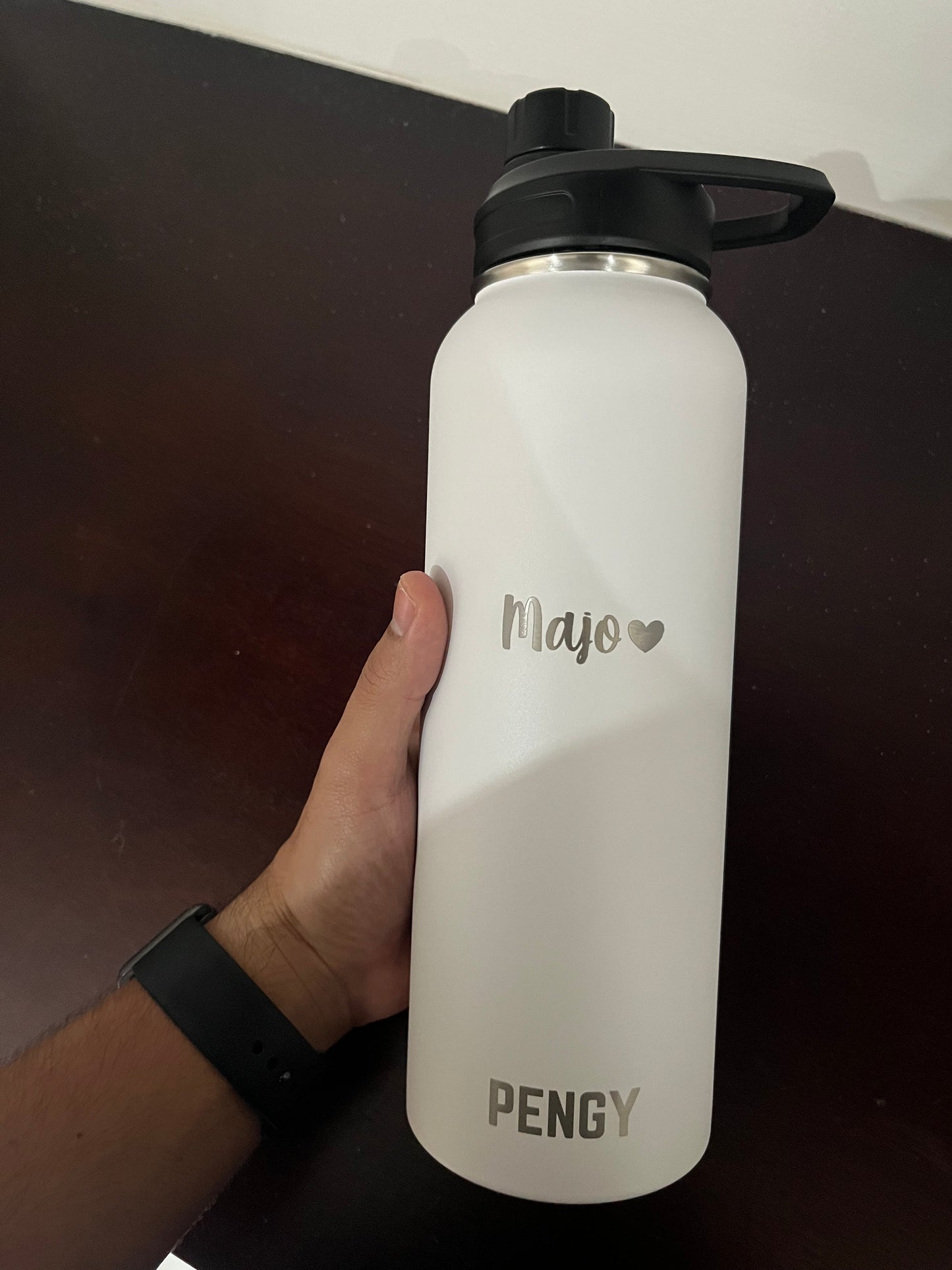 Termo Pengy PRO en Acero Inoxidable PERSONALIZADO  - Frío 24hs / Calor 12hs